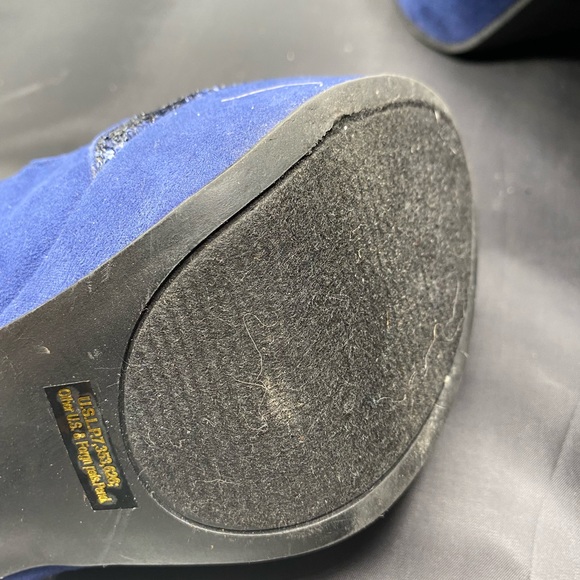 G by Guess Navy Glitter Stilettos - Picture 3 of 3